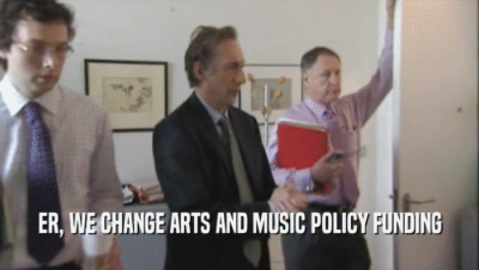 ER, WE CHANGE ARTS AND MUSIC POLICY FUNDING  