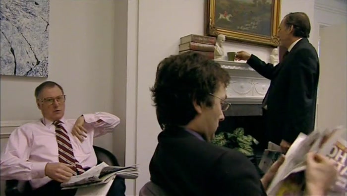 - (PHONE) - OH, HANG ON. 