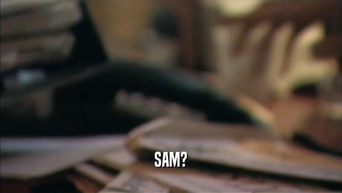 SAM?  