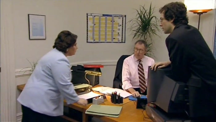- OH, KNOB OFF. YOU KNOW BUGGER ALL.
 - (TERRI) WHAT?
 