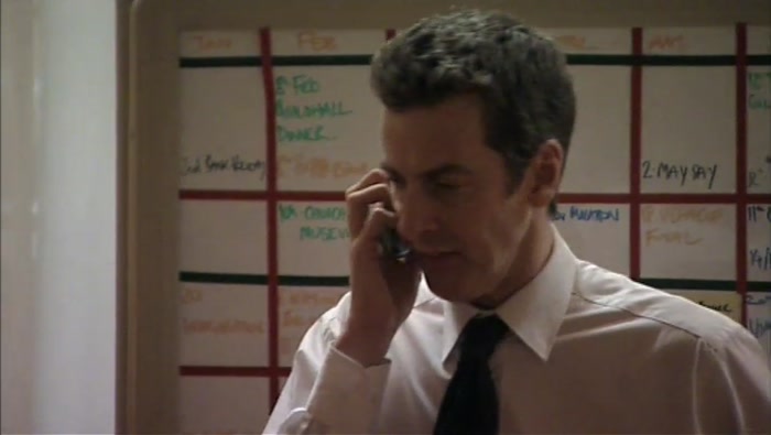 WELL, I DIDN'T KNOW WHAT HE WAS DOING WITH HIS FLAT. 