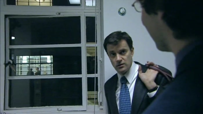 - I'M GOING BACK INTO THE OFFICE. - (DAN) THE MINISTER'S DUCKING. 