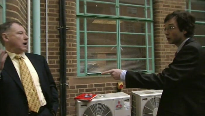 YOU'RE THE ONE WHO THEY WANT TO SEE STRUNG UP FROM A LAMPPOST BY HIS FUCKING WIG. 