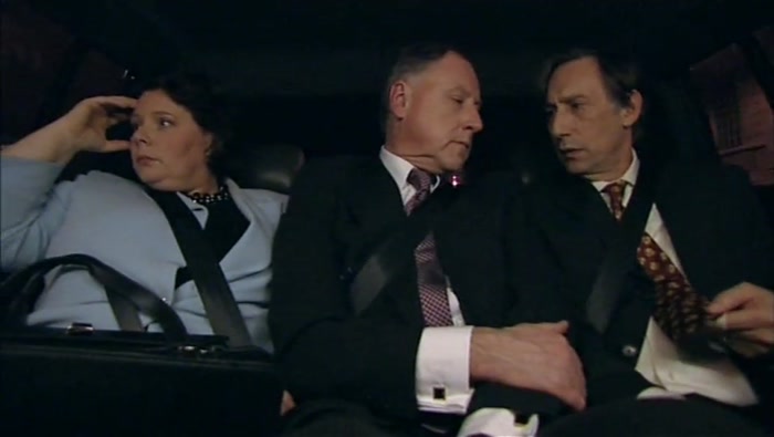 - IS THIS TIE ALL RIGHT? - IT'S FINE. 