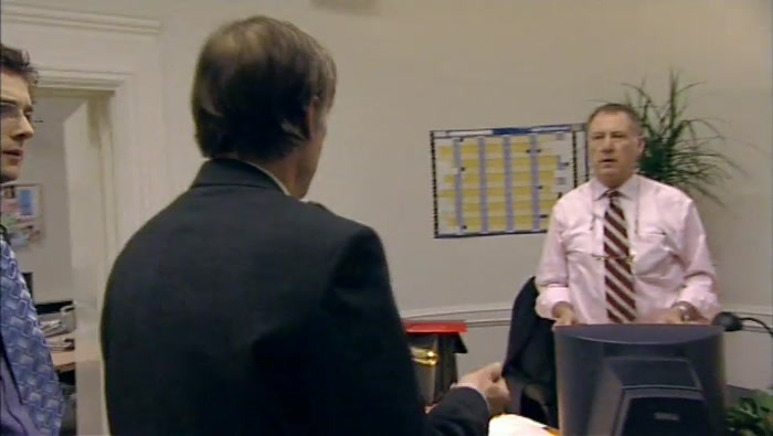THE REPORT ISN'T OUT FOR THREE DAYS AND, ER...I CAN LEAVE BEFORE IT WITH DIGNITY. 
