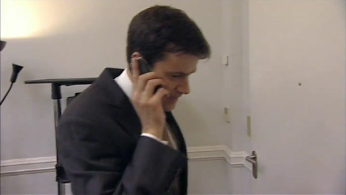 - HELLO MALCOLM. - (LOUDLY DAN. HOW YOU DOING.? 