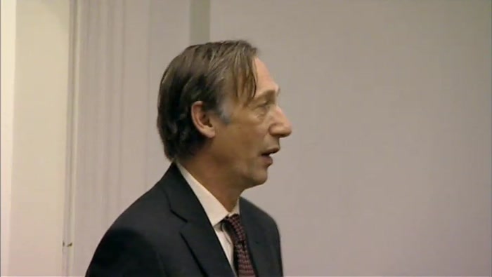YOU KNOW, ''HELLO, I'M HUGH ABBOT, THE MINISTER FOR, I DON'T KNOW, STUFF.'' 