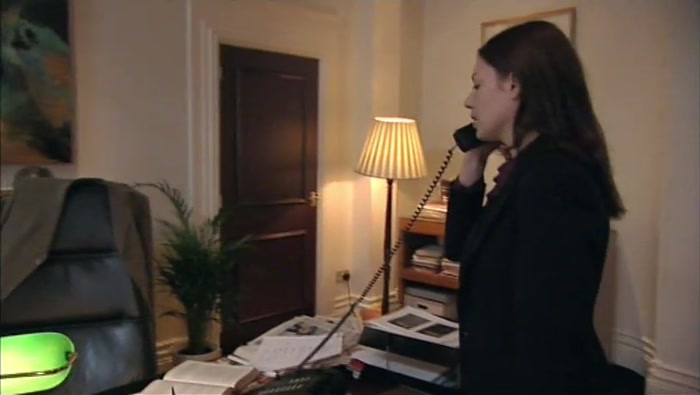 OK, BUT, ER, WE'LL TALK SOON. THANKS FOR THE DVDS, BY THE WAY. 