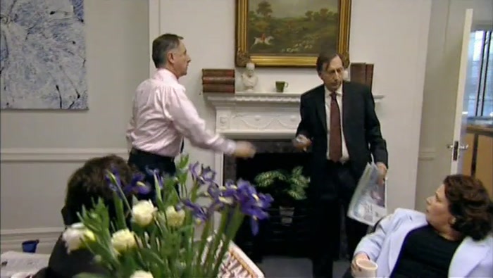 - IT'S MALCOLM. HE WANTS TO SPEAK TO YOU. - GO ON. 