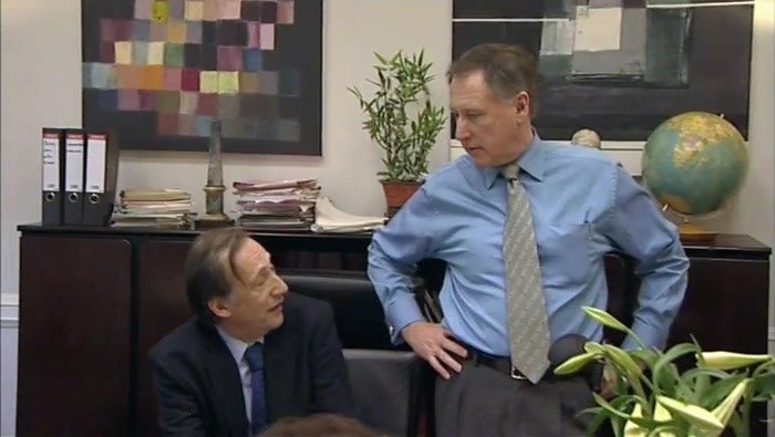 - YOU'RE LOOKING WELL. - IT WAS FANTASTIC. 
