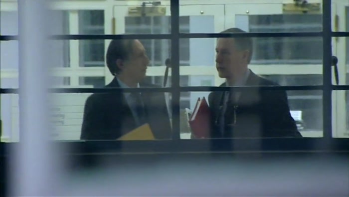 HE'S MADE A PRETTY GOOD JOB OF, ERM...MADE A PRETTY GOOD JOB OF SHAGGING ANGELA HEANEY. 