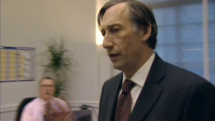 - I'M GOING TO RESIGN. - YOU DON'T NEED TO. 