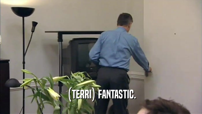 (TERRI) FANTASTIC.  