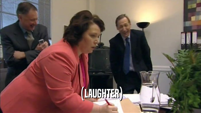 (LAUGHTER)  