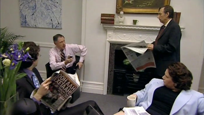 - IT'S MALCOLM. HE WANTS TO SPEAK TO YOU. - GO ON. 