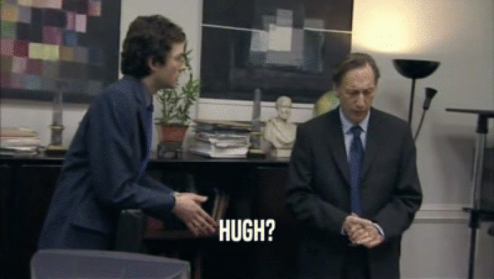 HUGH?  