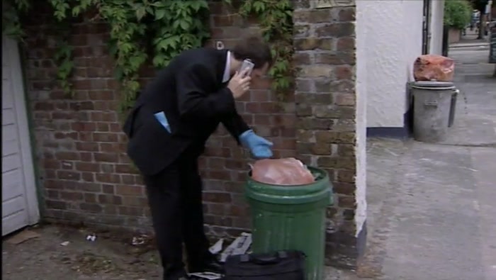 BLOODY CHIPS, DAILY MAIL, BIN STUFF.  