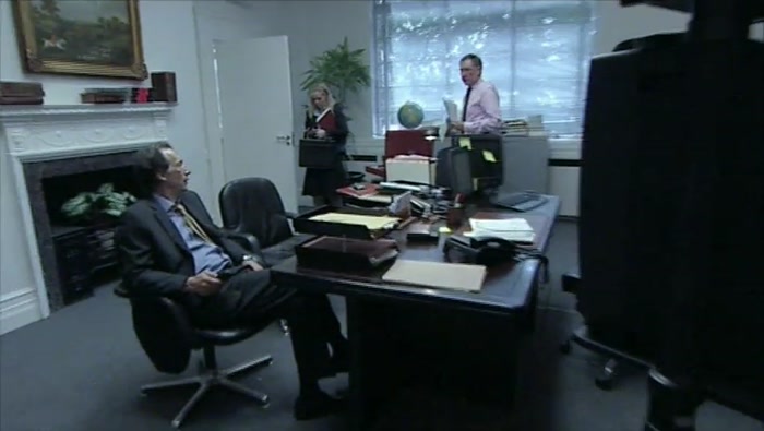 - EVER CLEANED UP YOUR OWN MOTHER'S PISS? - NO, I NEVER KNEW MY MOTHER, HUGH. 