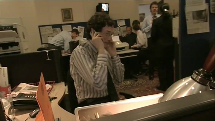 - VERY BAD DAY FOR GEOFF. - I'M BUMPED OFF THE NEWS? 