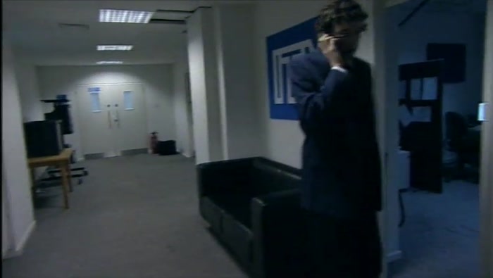 - (JAMIE) HEY, SHITBAG, YOU DONE IT YET.? - I'M IN THE MIDDLE OF DOING IT. 