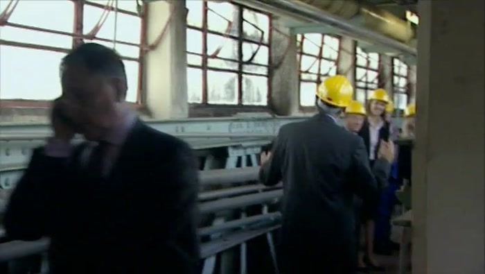 - OH, RIGHT. - WHAT A GREAT PLACE. I LOVE THIS BLOODY FACTORY. 