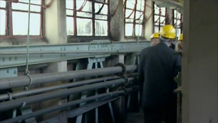 - OH, RIGHT. - WHAT A GREAT PLACE. I LOVE THIS BLOODY FACTORY. 