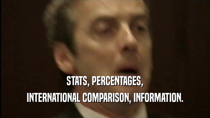 STATS, PERCENTAGES, INTERNATIONAL COMPARISON, INFORMATION. 