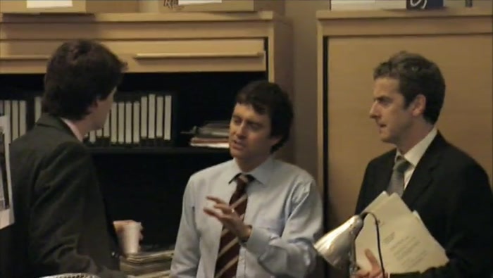 YOUR DAD TOLD US THAT HE DIDN'T KNOW YOU WORKED FOR THE COMPANY. YOU NEVER TOLD HIM. 