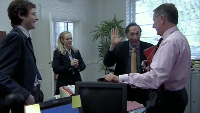 SECRETARY OF STATE, JUST TO LET YOU KNOW, TERRI'S FATHER'S HAD A STROKE. 