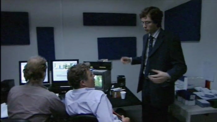 I'VE GOT YOUR MAN THERE, LOOKING LIKE A PRAT.  