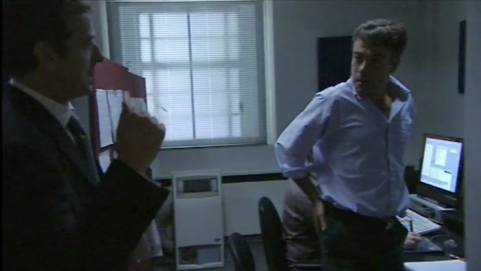 MIND IF I POP IN? I WAS IN SEEING PAM AND EVERYONE STARTED TALKING ABOUT THE HUGH THING. 