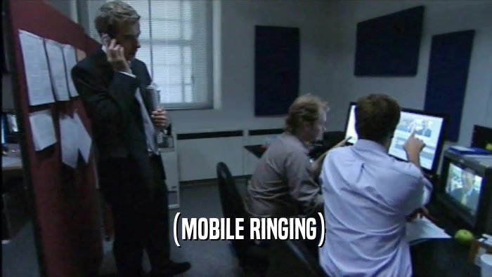 (MOBILE RINGING)  