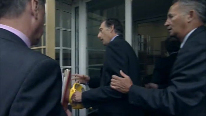 - I WOULD LIKE TO GET TO KNOW YOU. I'VE JUST... - WHY ARE YOU WALKING AWAY FROM ME, THEN? 