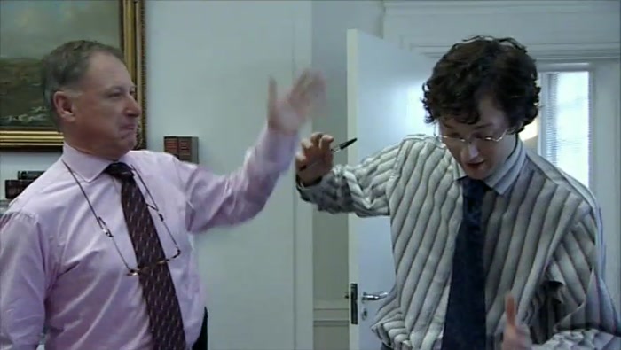 - I REALLY LIKE THIS. - I'LL PUNCH YOU IN YOUR SUBSTANTIAL GUT. 