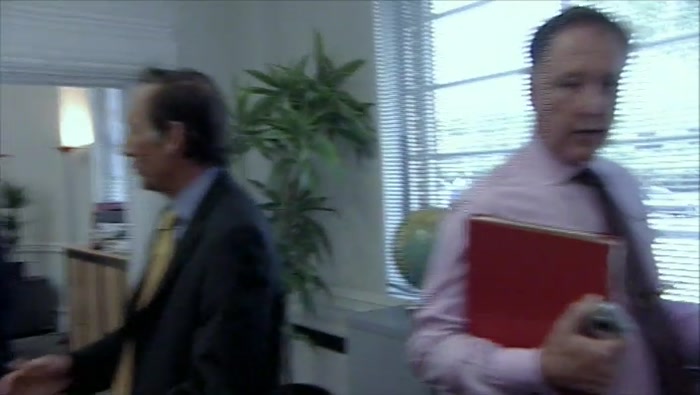 HUGH, I HAVE SOME WONDERFUL NEWS FOR YOU. TERRI'S GONE. 