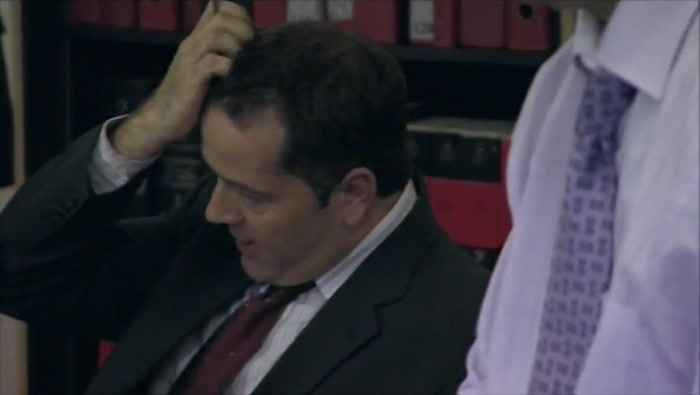  - IT'S NOT HIS FAULT. WE GRILLED HIM BEFOREHAND.  - GRILLED? 