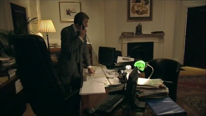 - I'VE GOT TO GO. I'LL TALK TO YOU LATER. BYE.  - AH, MALCOLM TUCKER! 