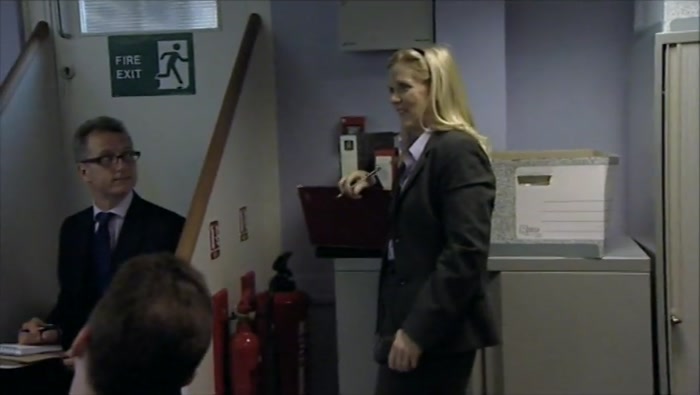  SHE'S STANDING IN FOR TERRI AT THE DEPARTMENT  OF SOCIAL AFFAIRS. SO BE GENTLE WITH HER. 