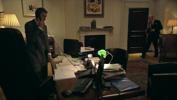  - I'VE GOT TO GO. I'LL TALK TO YOU LATER. BYE.  - AH, MALCOLM TUCKER! 