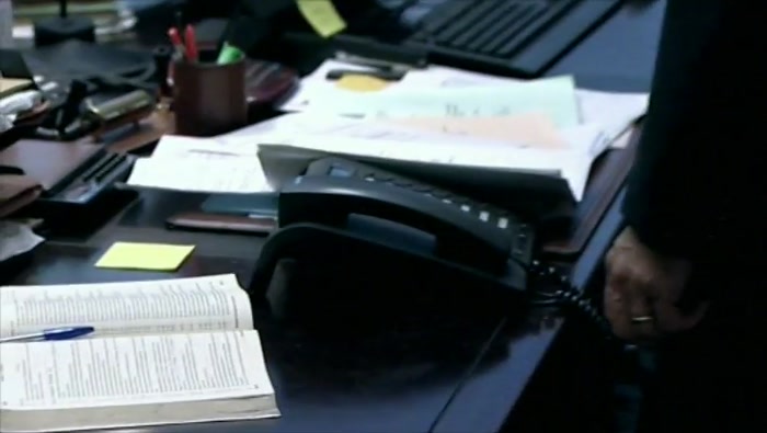  - THAT NOISE IS THE PHONE.  - I KNOW. I'M IN DENIAL. 