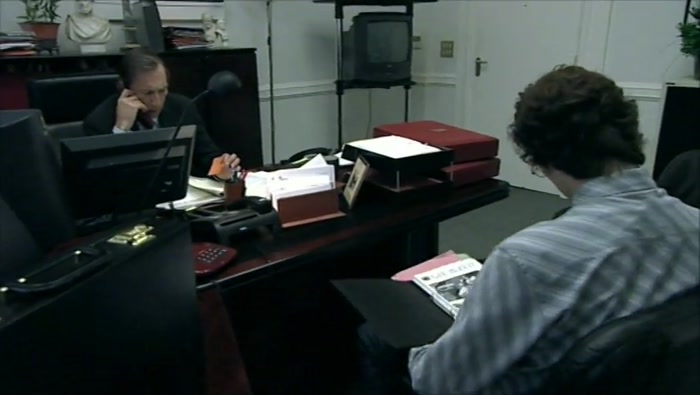  - I KNOW ABOUT THE LACK OF CLICK. ANYTHING ELSE?  - HUGH, MY DAD'S DYING. 