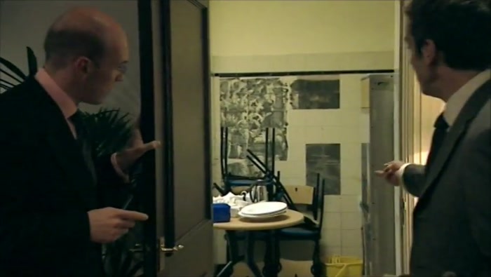  - JULIUS, IT'S A FUCKING PANTRY. LOOK.  - SO WHAT? 