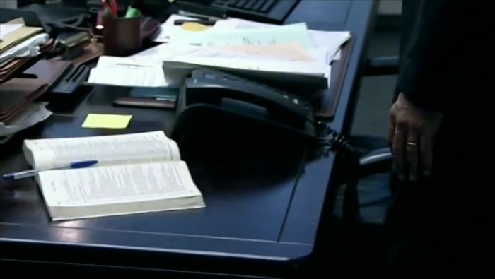  - THAT NOISE IS THE PHONE.  - I KNOW. I'M IN DENIAL. 