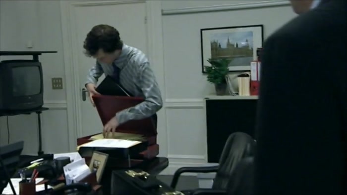  THEN SHE'LL SAY, ''ABBOT AS HOME SECRETARY?''  