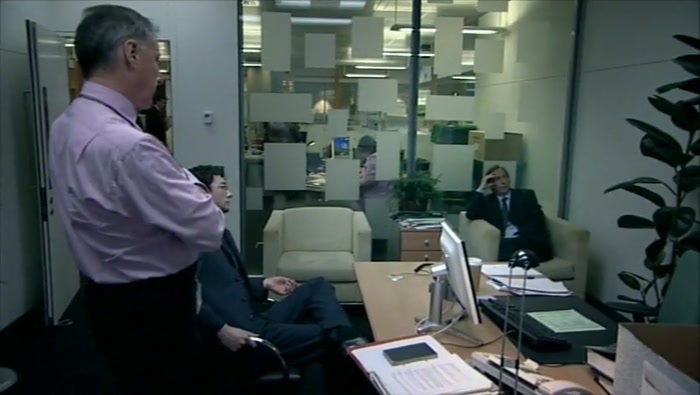 - OH, MALCOLM SENT THAT. - IT'S FAR TOO BIG. WHY DID HE SEND IT? 