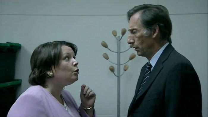 (WHISPERING) I SAW YOU, HUGH. I SAW YOU DO IT.  