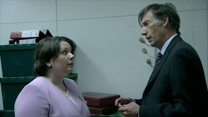 - YOU'RE IMPLYING THAT...IT WAS ME? - HMM. 
