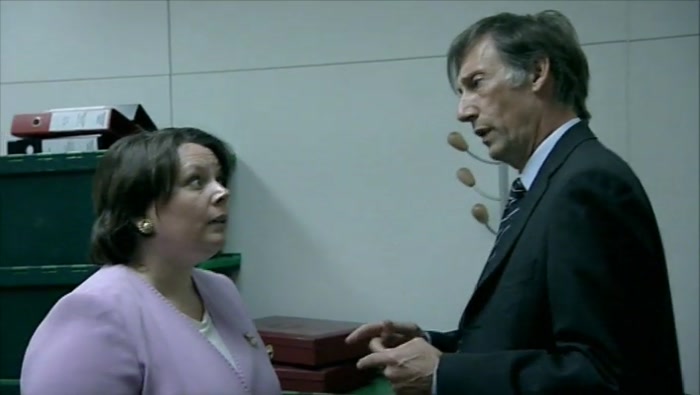 - YOU'RE IMPLYING THAT...IT WAS ME? - HMM. 