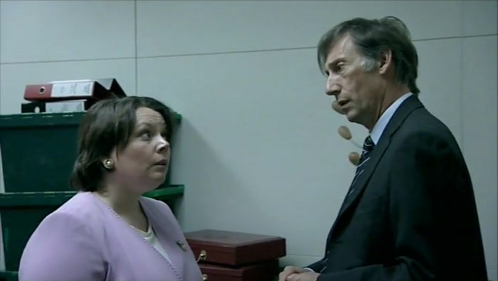 - WHAT? I'M SORRY? ARE YOU INFERRING... - IMPLYING. 