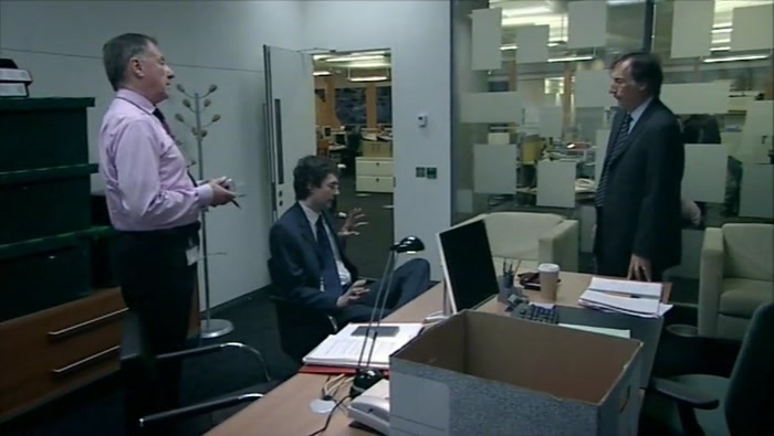 THE PROBLEM IS, THOUGH, HUGH, THAT THERE'S BEEN A BIT OF A RUSH, WITH YOU NOT IN PLACE, 